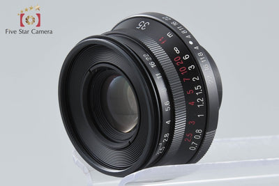 [Used] Voigtlander COLOR-SKOPAR 35mm f/2.5 MC Black L39 Leica Screw Mount