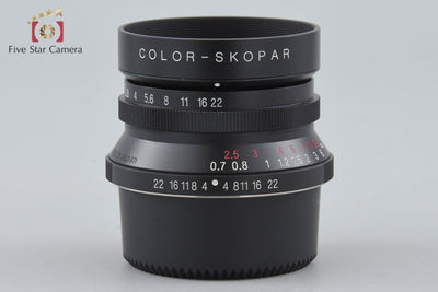 [Used] Voigtlander COLOR-SKOPAR 35mm f/2.5 MC Black L39 Leica Screw Mount