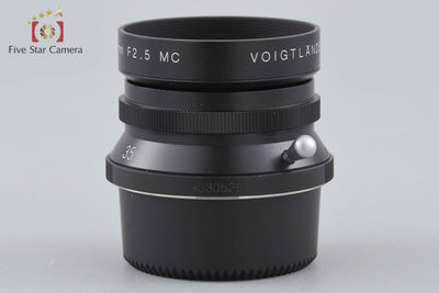 [Used] Voigtlander COLOR-SKOPAR 35mm f/2.5 MC Black L39 Leica Screw Mount