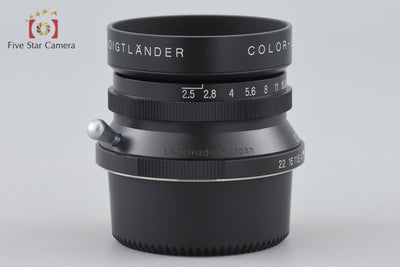 [Used] Voigtlander COLOR-SKOPAR 35mm f/2.5 MC Black L39 Leica Screw Mount