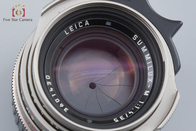 [Used] Leica SUMMILUX-M 35mm f/1.4 Titanium Overhauled in April 2026