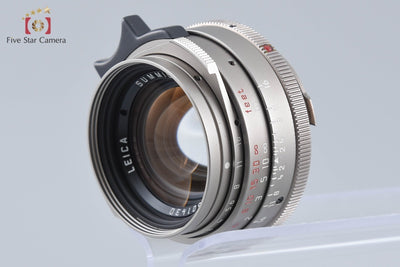 [Used] Leica SUMMILUX-M 35mm f/1.4 Titanium Overhauled in April 2026