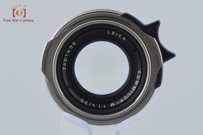 [Used] Leica SUMMILUX-M 35mm f/1.4 Titanium Overhauled in April 2026