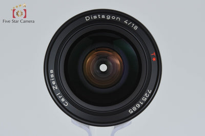 【中古】CONTAX コンタックス Carl Zeiss Distagon 18mm f/4 T* MMJ 元箱付き