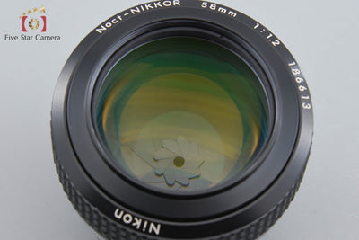 [Used] Nikon Ai-S Noct-NIKKOR 58mm f/1.2