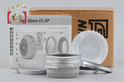 [Used] Nikon Nikkor Ai-S 45mm f/2.8 P Silver with Original Box