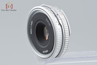 [Used] Nikon Nikkor Ai-S 45mm f/2.8 P Silver with Original Box