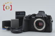 【中古】OLYMPUS オリンパス OM-D E-M1 ブラック ミラーレス一眼カメラ シャッター回数僅少