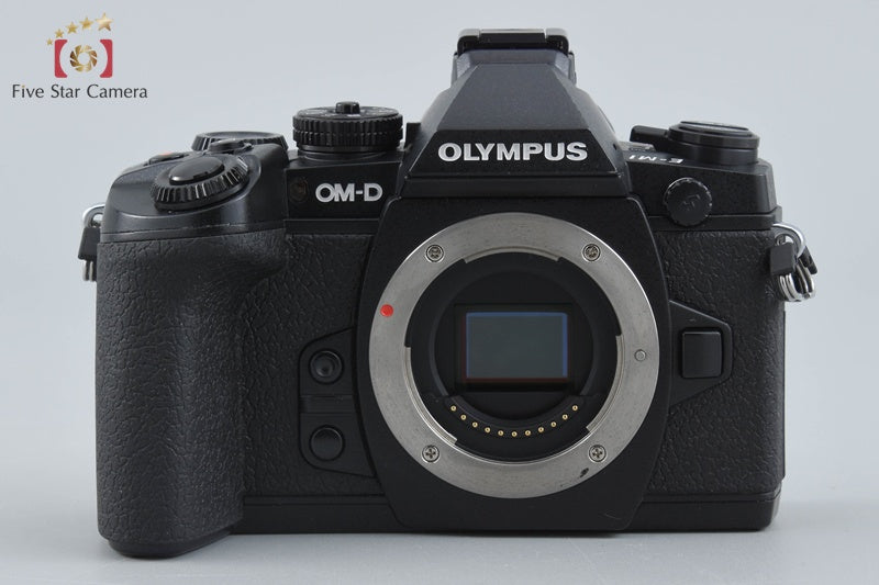 【中古】OLYMPUS オリンパス OM-D E-M1 ブラック ミラーレス一眼カメラ シャッター回数僅少 - 2枚目
