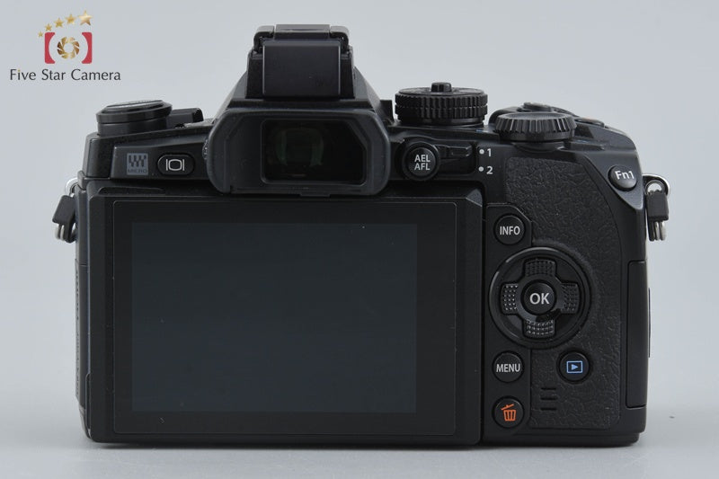 【中古】OLYMPUS オリンパス OM-D E-M1 ブラック ミラーレス一眼カメラ シャッター回数僅少 - 3枚目