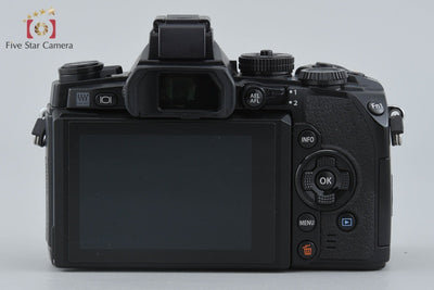 【中古】OLYMPUS オリンパス OM-D E-M1 ブラック ミラーレス一眼カメラ シャッター回数僅少 - 3枚目