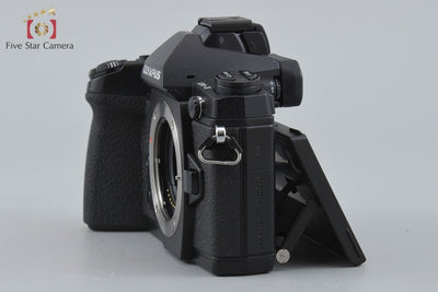 【中古】OLYMPUS オリンパス OM-D E-M1 ブラック ミラーレス一眼カメラ シャッター回数僅少 - 4枚目