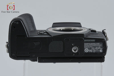 【中古】OLYMPUS オリンパス OM-D E-M1 ブラック ミラーレス一眼カメラ シャッター回数僅少 - 6枚目