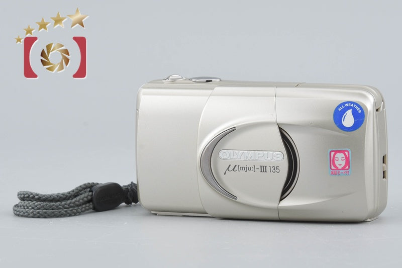 【美品・箱付き】オリンパス OLYMPUS MJU iii 135 オリンパス（OLYMPUS） 【中古】OLYMPUS μ[mju:]-III ミューIII 135