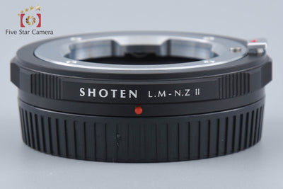 [Used] SHOTEN LM-NZ II Leica M Lens to Nikon Z Mount Adapter with Original Box