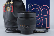 [Used] CONTAX Carl Zeiss Planar 85mm f/1.4 T* MMJ with original box