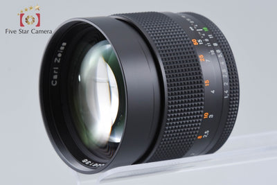[Used] CONTAX Carl Zeiss Planar 85mm f/1.4 T* MMJ with original box