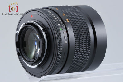 [Used] CONTAX Carl Zeiss Planar 85mm f/1.4 T* MMJ with original box