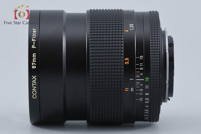[Used] CONTAX Carl Zeiss Planar 85mm f/1.4 T* MMJ with original box