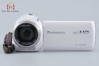 [Used] Panasonic HC-V360MS White Digital High Definition Video Camera