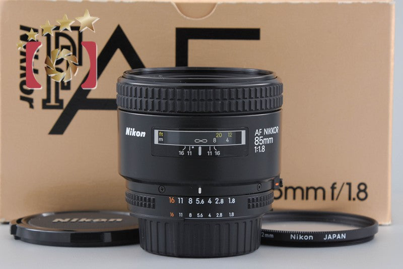 [Used] Nikon AF NIKKOR 85mm f/1.8 with original box