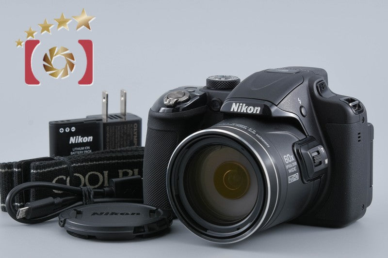 [Used] Nikon COOLPIX P600 Black Compact Digital Camera