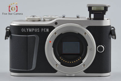 [Used] OLYMPUS PEN E-PL9 Black EZ Double Zoom Kit, low shutter count, with original box