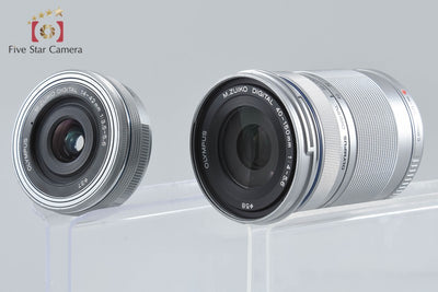 [Used] OLYMPUS PEN E-PL9 Black EZ Double Zoom Kit, low shutter count, with original box