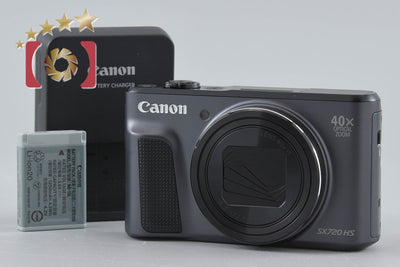 [Used] Canon PowerShot SX720 HS Black Compact Digital Camera
