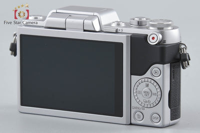 【中古】Panasonic パナソニック LUMIX DMC-GF7 シルバー + LUMIX G VARIO 12-32mm f/3.5-5.6 ASPH. MEGA O.I.S. H-FS12032 シャッター回数僅少