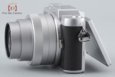 【中古】Panasonic パナソニック LUMIX DMC-GF7 シルバー + LUMIX G VARIO 12-32mm f/3.5-5.6 ASPH. MEGA O.I.S. H-FS12032 シャッター回数僅少