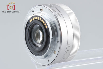 【中古】Panasonic パナソニック LUMIX DMC-GF7 シルバー + LUMIX G VARIO 12-32mm f/3.5-5.6 ASPH. MEGA O.I.S. H-FS12032 シャッター回数僅少