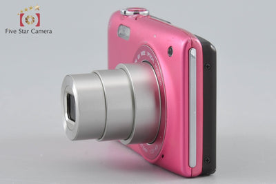 Used: Nikon COOLPIX S3300 Strawberry Pink Compact Digital Camera