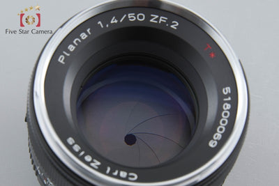 [Used] Carl Zeiss Planar 50mm f/1.4 ZF.2 T* for Nikon