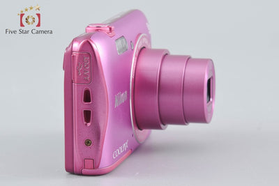 [Used] Nikon COOLPIX S3700 Pink Compact Digital Camera
