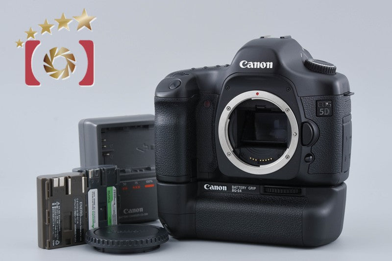 中古】Canon キヤノン EOS 5D + BG-E4 バッテリーグリップ – Five Star