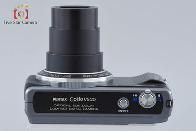 【中古】PENTAX ペンタックス Optio VS20 ノーブルブラック コンパクトデジタルカメラ