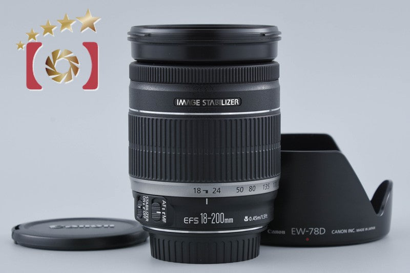 [Used] Canon EF-S 18-200mm f/3.5-5.6 IS
