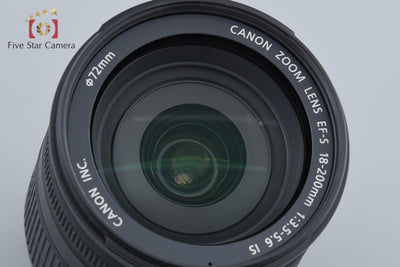 [Used] Canon EF-S 18-200mm f/3.5-5.6 IS
