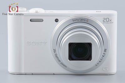 【中古】SONY ソニー Cyber-shot DSC-WX350 ホワイト コンパクトデジタルカメラ 多言語対応