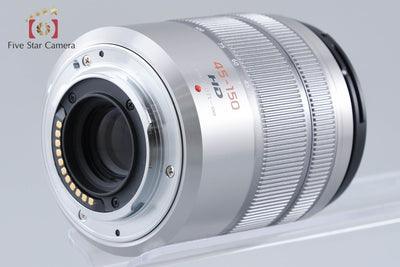 [Used] Panasonic LUMIX G VARIO 45-150mm f/4-5.6 ASPH. MEGA O.I.S. H-FS45150 Silver