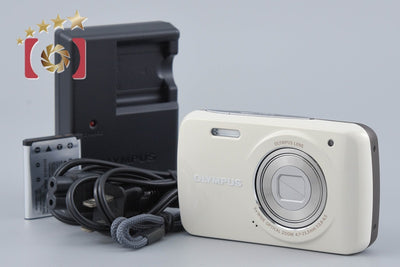 [Used] OLYMPUS VH-210 White Compact Digital Camera
