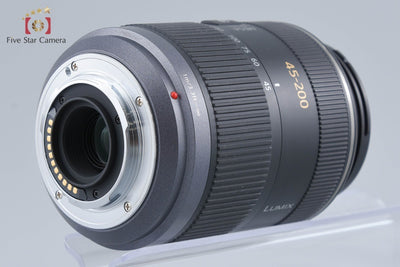 [Used] Panasonic LUMIX G VARIO 45-200mm f/4-5.6 MEGA O.I.S. H-FS045200