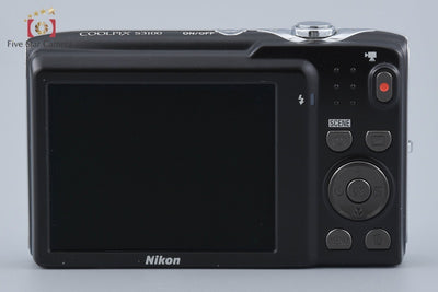 [Used] Nikon COOLPIX S3100 Casual Blue Compact Digital Camera