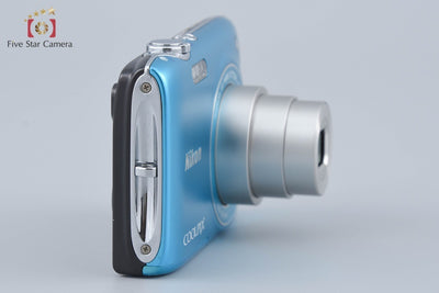[Used] Nikon COOLPIX S3100 Casual Blue Compact Digital Camera