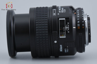 [Used] Nikon AF MICRO NIKKOR 60mm f/2.8