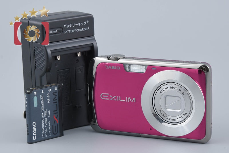 [Used] Casio EXILIM ZOOM EX-Z1 Purple Compact Digital Camera