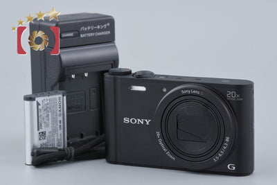 【中古】SONY ソニー Cyber-shot DSC-WX350 ブラック コンパクトデジタルカメラ 多言語対応