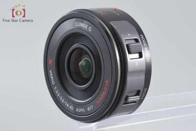 【中古】Panasonic パナソニック LUMIX DMC-GF3 センシュアルブラウン + LUMIX G X VARIO PZ 14-42mm f/3.5-5.6 ASPH. POWER O.I.S ブラック H-PS14042