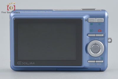 [Used] Casio EXILIM EX-Z77 Blue Compact Digital Camera